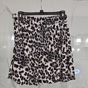 Leopard Print Women's Skirt